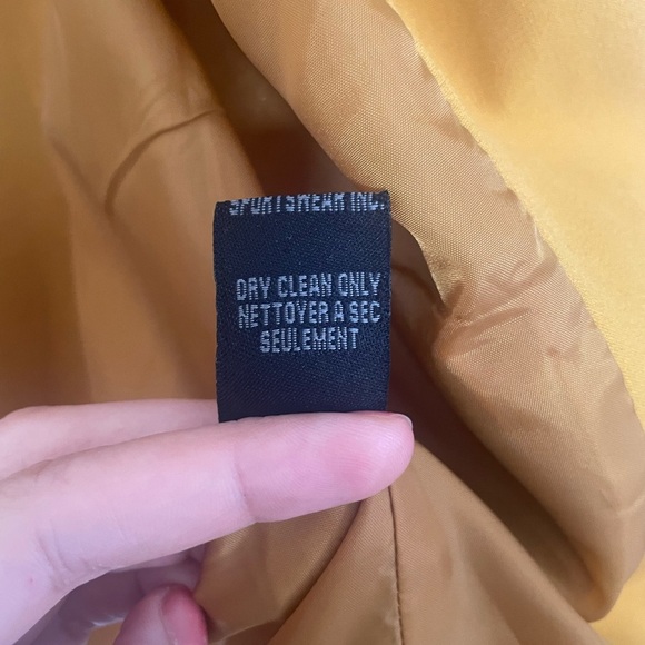 JL Jules & Leopold Studio Mustard Blazer – Size M - Picture 8 of 9